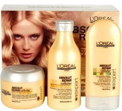 Духи, Парфюмерия, косметика Набор ухода за волосами - L'Oreal Professionnel Absolut Repair (shampoo/250ml + cond/150ml + mask/200ml)