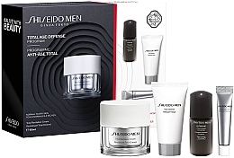 Духи, Парфюмерия, косметика Набор, 4 продукта - Shiseido Men Ritual Total Age-Defense