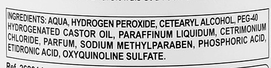 Окислительная эмульсия - Seipuntozero Scented Oxidant Emulsion 30 Volumes 9% — фото N5