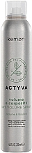Абсорбувальний спрей для об'єму - Kemon Actyva Dry Volume Spray — фото N1