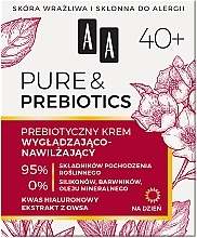 Парфумерія, косметика Денний крем для обличчя 40+ - AA Cosmetics Pure & Prebiotics