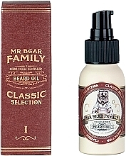Масло для бороды - Mr. Bear Family Golden Ember Beard Oil — фото N1