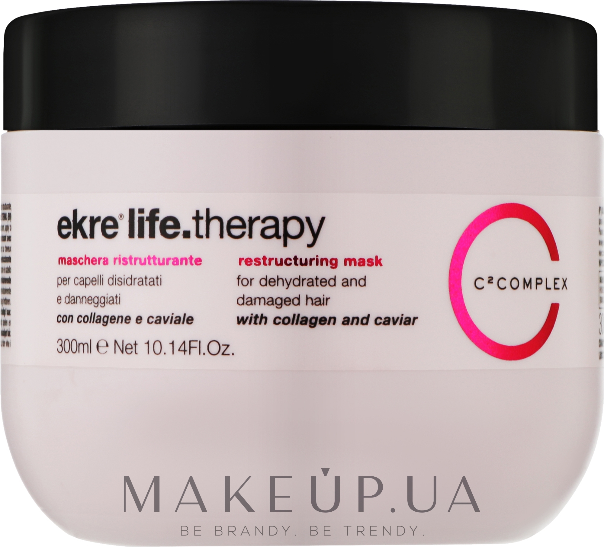 Маска для реконструкции поврежденных волос - Ekre Life.Therapy Mask — фото 300ml