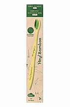 Бамбукова зубна щітка, м'яка - Hey! Bamboo Bamboo Toothbrush Soft — фото N1