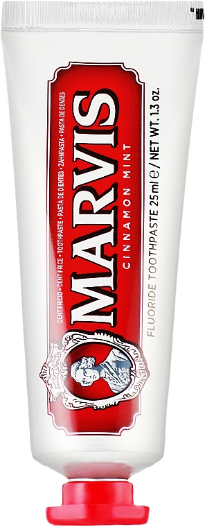 Зубная паста "Корица и Мята" - Marvis Cinnamon Mint — фото N1