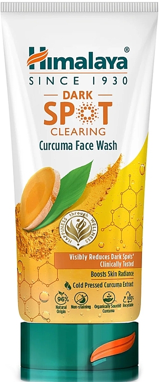 Очищувальний засіб для вмивання з куркумою - Himalaya Dark Spot Clearing Curcuma Face Wash — фото N1