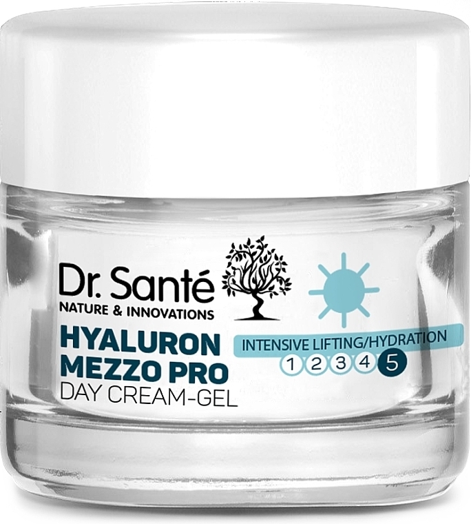 Дневной крем-гель для лица - Dr. Sante Hyaluron Mezzo Pro Cream — фото N1