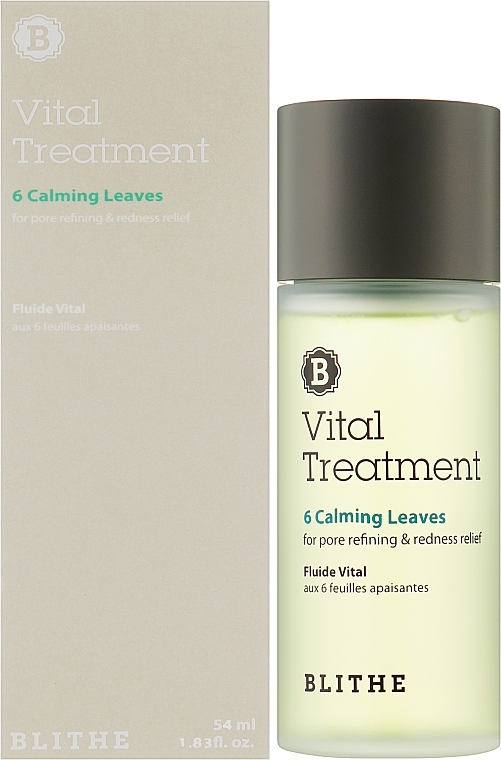Успокаивающая эссенция для чувствительной кожи - Blithe Vital Treatment 6 Calming Leaves — фото N4
