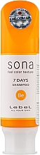 Парфумерія, косметика Шампунь для збереження кольору фарбованого волосся - Lebel Sona 7 Days Shampoo Be