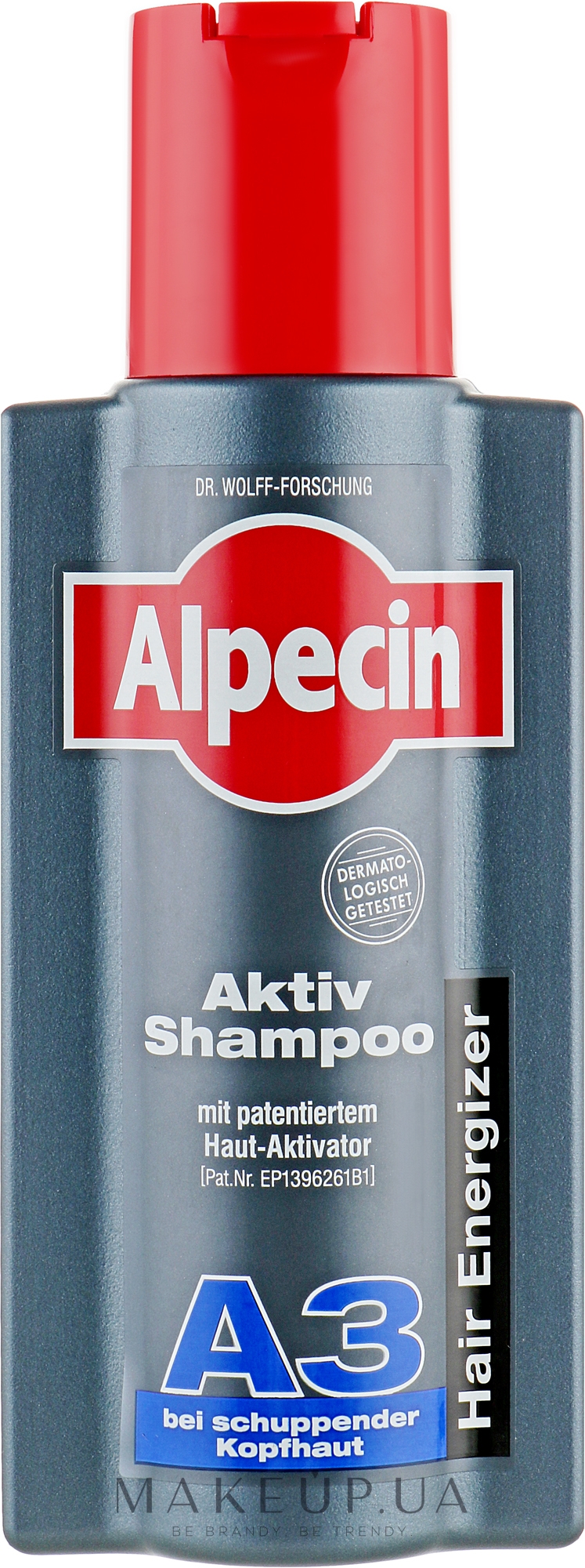 Шампунь против перхоти и выпадения волос - Alpecin A3 Anti Dandruff — фото 250ml