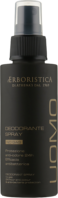 Дезодорант з екстрактом гінкго білоба - athena's Erboristica Uomo Deodorant Spray — фото N2