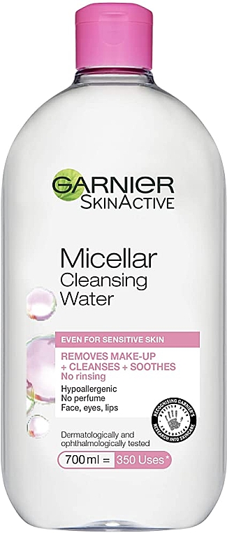 Мицеллярная вода - Garnier Skin Active Micellar Cleansing Water — фото N2
