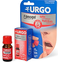 Средство для лечения легких ран полости рта - Urgo Filmogel Afty — фото N1
