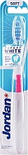Зубна щітка, прозоро-рожева - Jordan Target White — фото N4