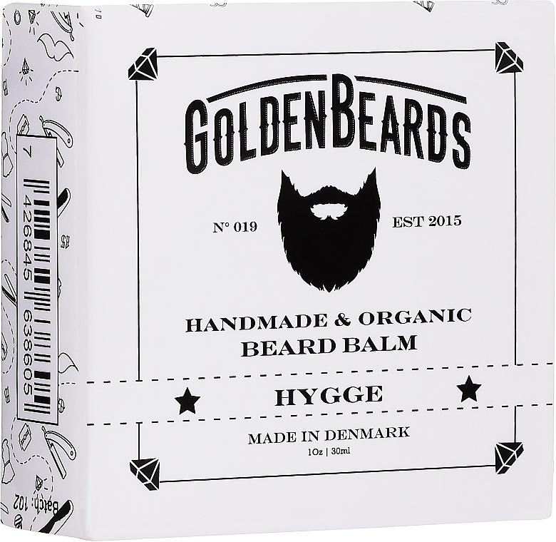 Бальзам для бороды "Hygge" - Golden Beards Beard Balm — фото N1