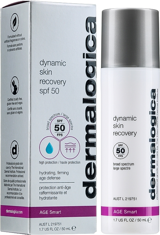 Активный восстановитель кожи лица - Dermalogica Age Smart Dynamic Skin Recovery SPF50 — фото N4