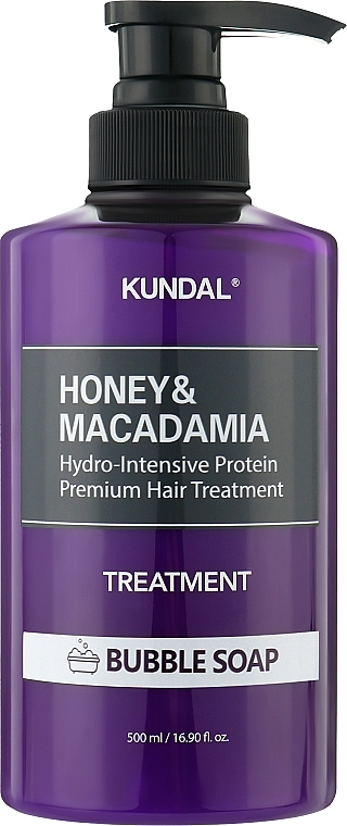 Кондиціонер для волосся "Bubble Soap" - Kundal Honey & Macadamia Treatment — фото N1