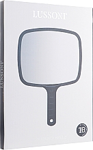 Дзеркало з ручкою, чорне - Lussoni Mirror With Handle — фото N2