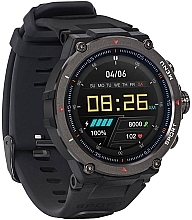 Смартгодинник для чоловіків, чорний - Garett Smartwatch GRS PRO — фото N4