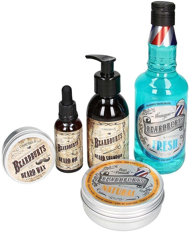 Набор, 6 продуктов - Beardburys Fresh Beard Care — фото N2