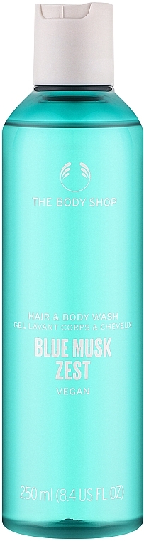 The Body Shop Blue Musk Zest Vegan - Шампунь-гель для душу "Blue Musk Zest" — фото N1