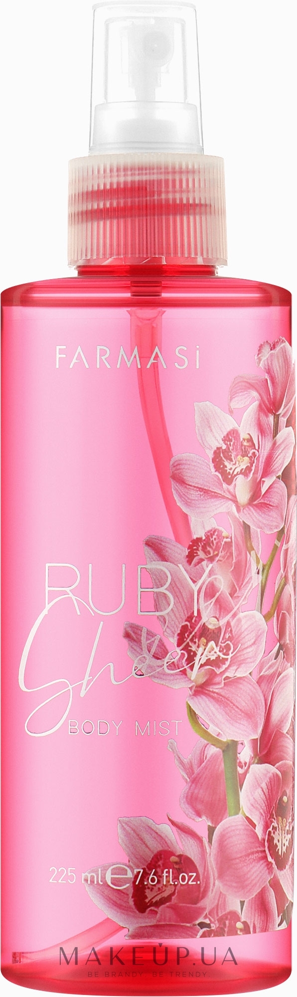 Спрей для тела "Рубиновые цветы" - Farmasi Ruby Sheer Body Mist — фото 225ml
