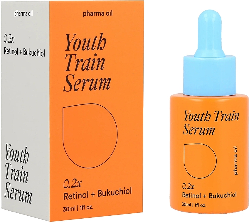 Антивозрастная сыворотка для лица - Pharma Oil Youth Train Serum — фото N2