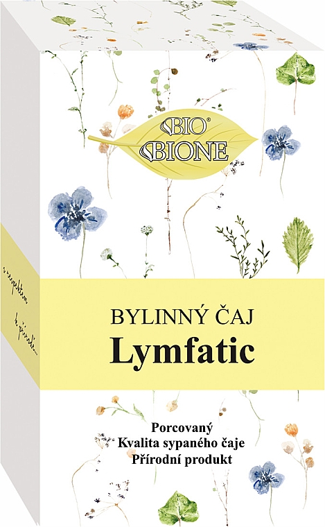 Трав'яний чай "Лімфатичний", 20 пакетиків - Bione Cosmetics Lymfatic Herbal Tea XL — фото N1