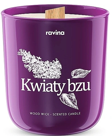 Ароматическая свеча "Kwiat Bzu" - Ravina Aroma Candle — фото N1