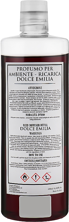 Запасной блок для аромадиффузора "Dolche Emilia" - Cristiana Bellodi — фото N2