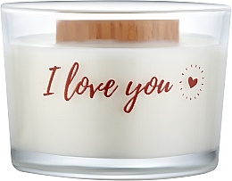 Соевая свеча-открытка "I Love you" - Aromalovers  — фото N1