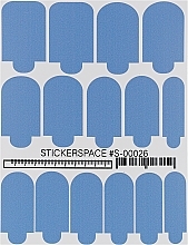 Дизайнерские наклейки для ногтей "Wraps S-00026" - StickersSpace — фото N1