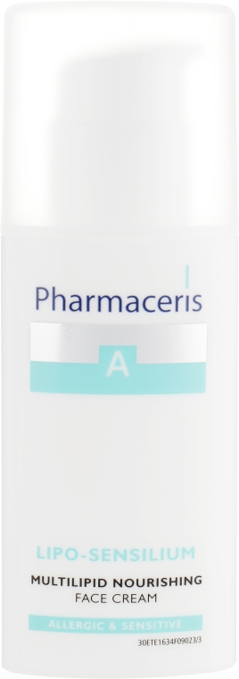 Ліпідно-відновлюючий крем - Pharmaceris A Lipo-Sensilium Multi-Lipid Nourishing Face Cream — фото N2