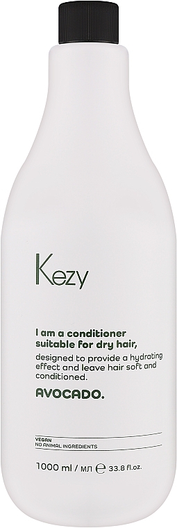 Кондиціонер з авокадо для сухого волосся - Kezy Avocado Conditioner — фото N2