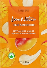 Парфумерія, косметика Відновлювальна маска-смузі для фарбованого волосся "Манго" - Oriflame Love Nature Hair Smoothie