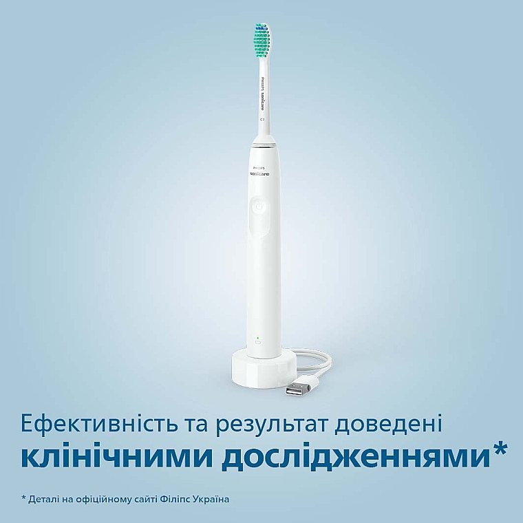 Електрична зубна щітка - Philips 2100 Series HX3651/13 — фото N2