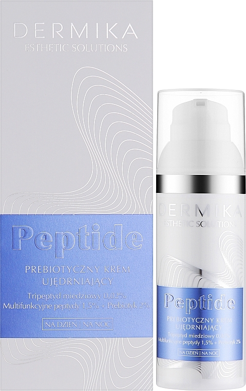 УЦЕНКА Укрепляющий крем для лица с пребиотиками - Dermika Esthetic Solutions Peptide Prebiotic Cream * — фото N2