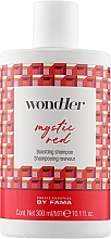 Шампунь для медных и красных оттенков - Professional By Fama Wondher Mystic Red Boosting Shampoo — фото N1