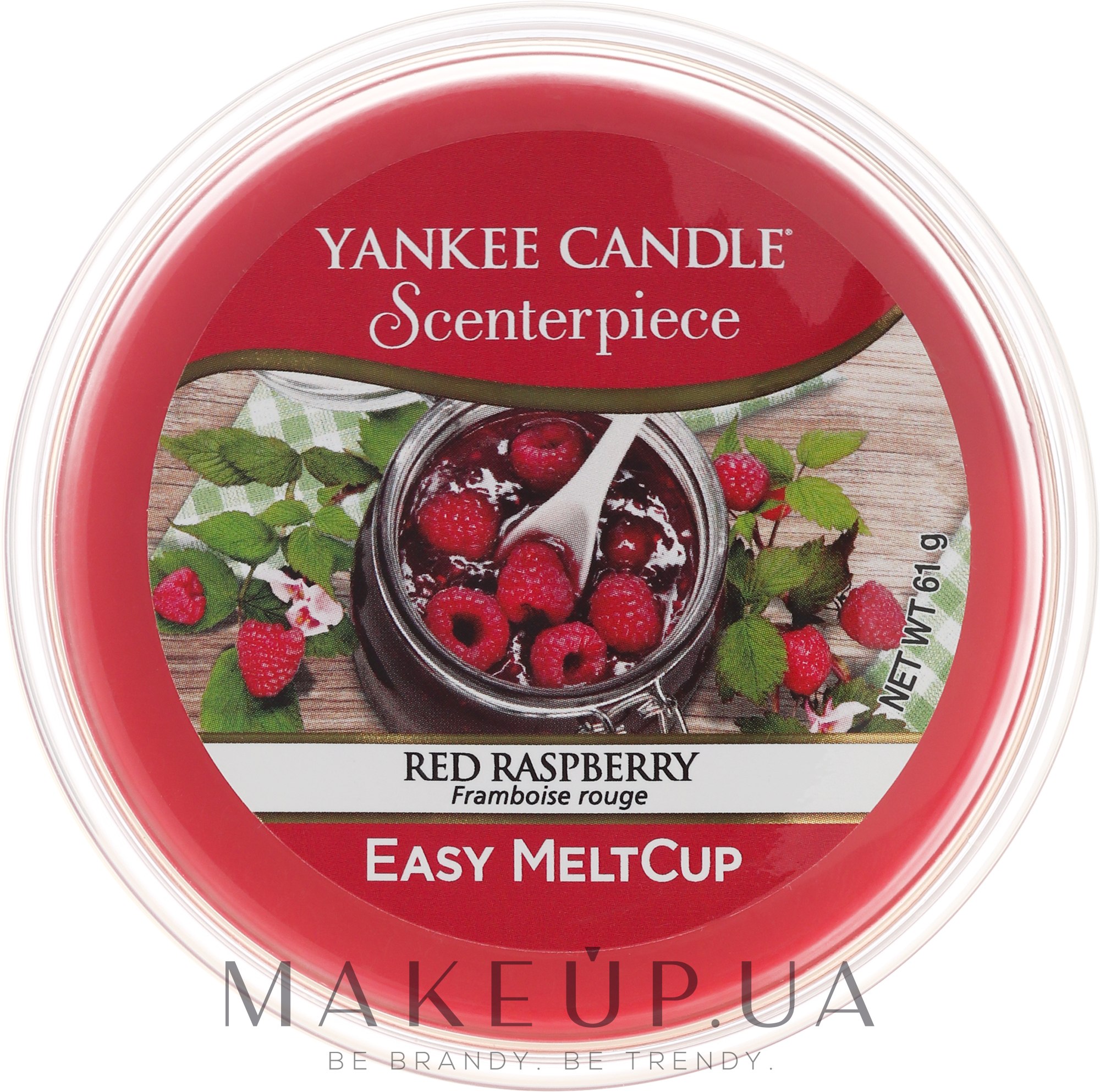 Ароматический воск - Yankee Candle Red Raspberry Scenterpiece Melt Cup — фото 61g
