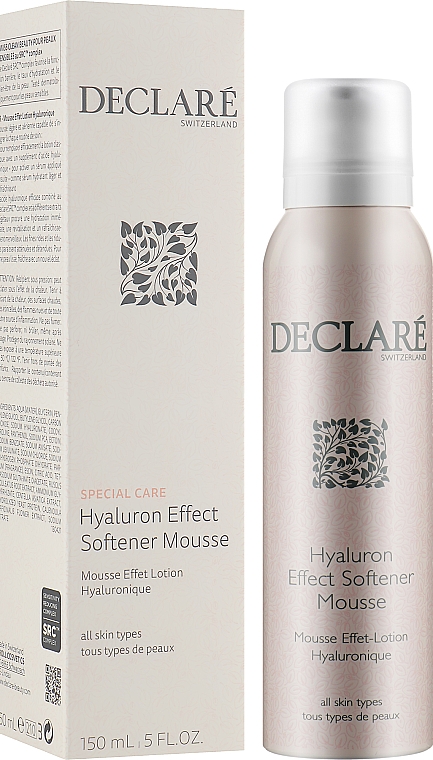 Гіалуроновий мус для обличчя - Declare Hyaluron Effect Softner Mousse — фото N2