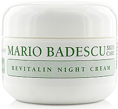 Духи, Парфюмерия, косметика Ночной крем для сухой кожи - Mario Badescu Revitalin Night Cream