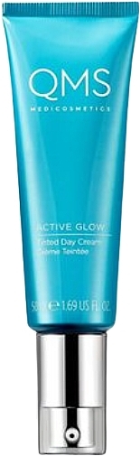 Денний живильний крем для обличчя - QMS Active Glow Tinted Day Cream — фото N1