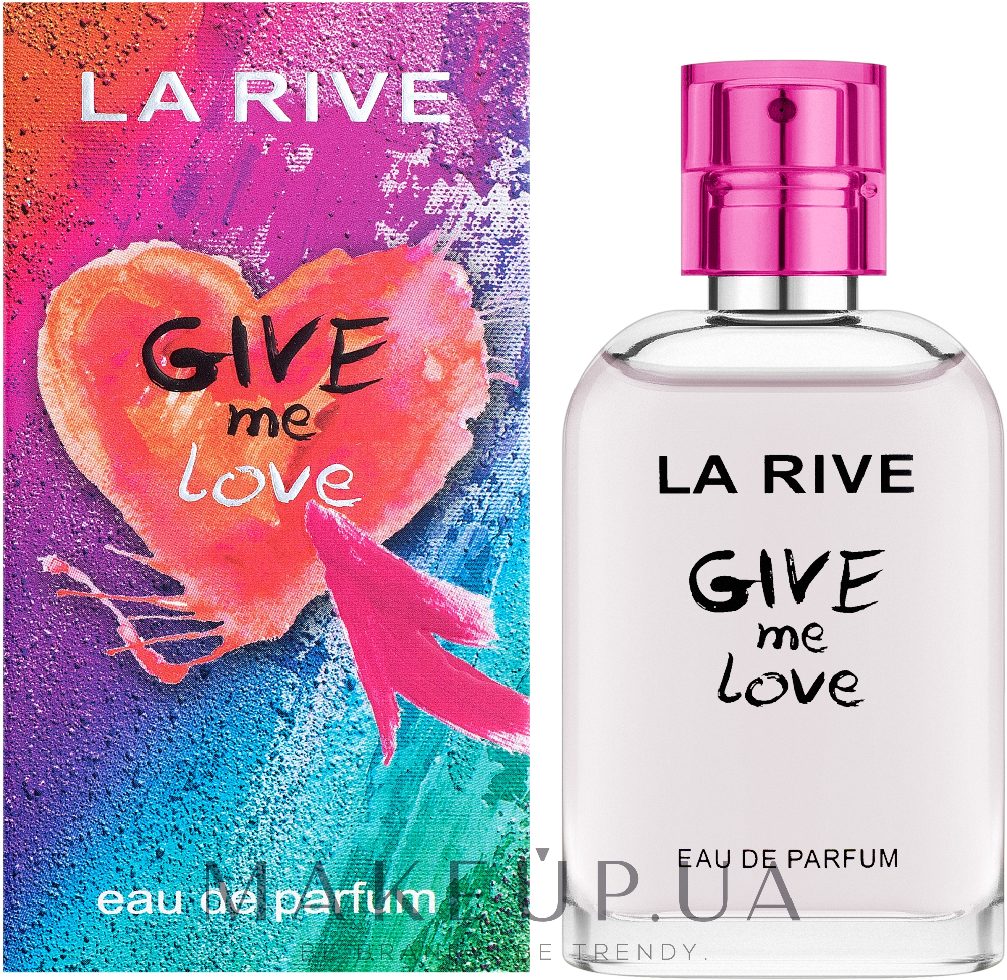 La Rive Give Me Love - Парфюмированная вода — фото 30ml