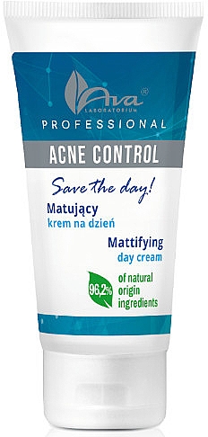 Матирующий дневной крем для лица - Ava Laboratorium Acne Control Professional Save The Day Mattifying Day Crem — фото N1