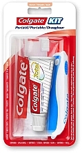 Парфумерія, косметика Набір - Colgate Travel Kit (toothpaste/20ml + toothbrush/1pc)