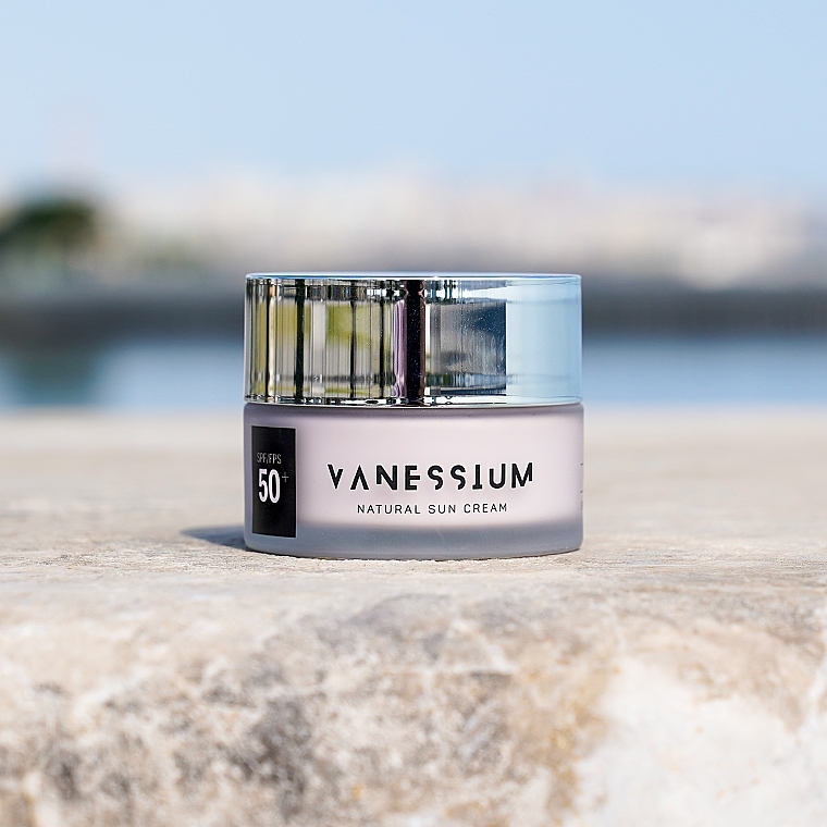 Сонцезахисний крем SPF 50+ для тіла - Vanessium Natural Sun Cream — фото N4