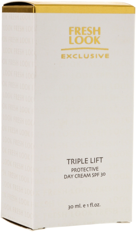 Защитный крем тройной лифтинг SPF 30 - Fresh Look Triple Lift Protective Day Cream SPF 30 Exclusive 30 ml