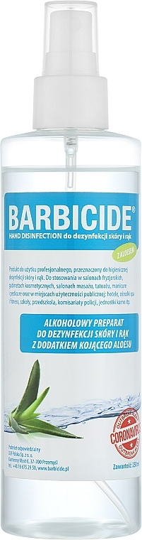 Профессиональное дезинфицирующее средство для кожи и рук - Barbicide Hand Disinfection — фото N1