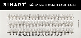 Парфумерія, косметика Вії пучкові 10D, 11 мм - Sinart Extra Light Weight Lash