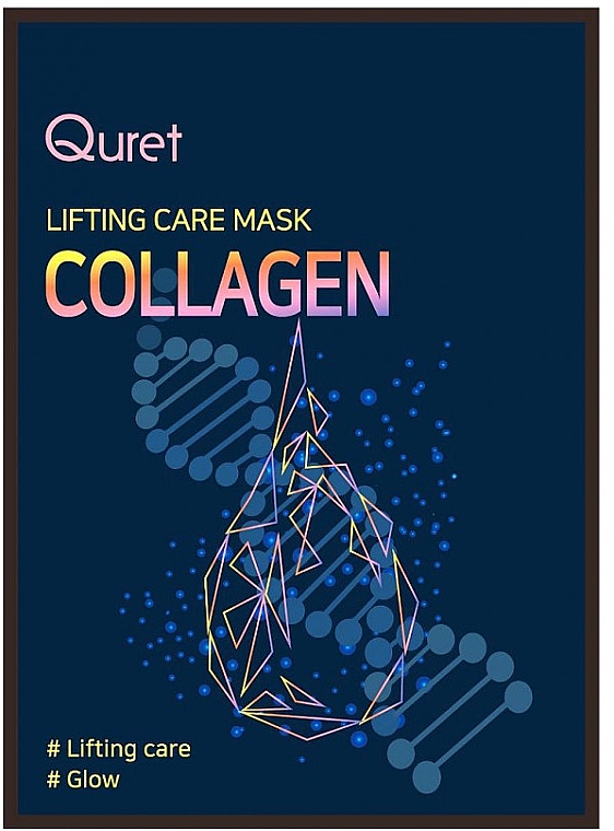Лифтинг-маска для лица с коллагеном - Quret Lifting Care Mask Collagen — фото N1
